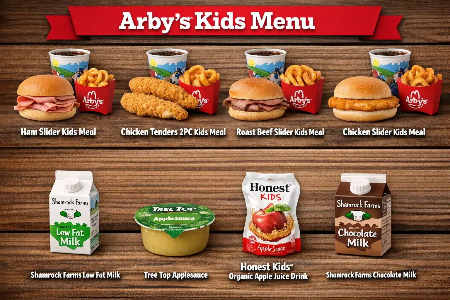 Arby’s Kids Menu With Prices 2026